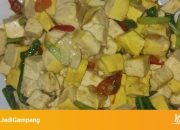 Resep 703. Oseng Sawi Tahu Putih