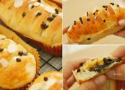 Resep Roti Pisang Cokelat dengan Streusel