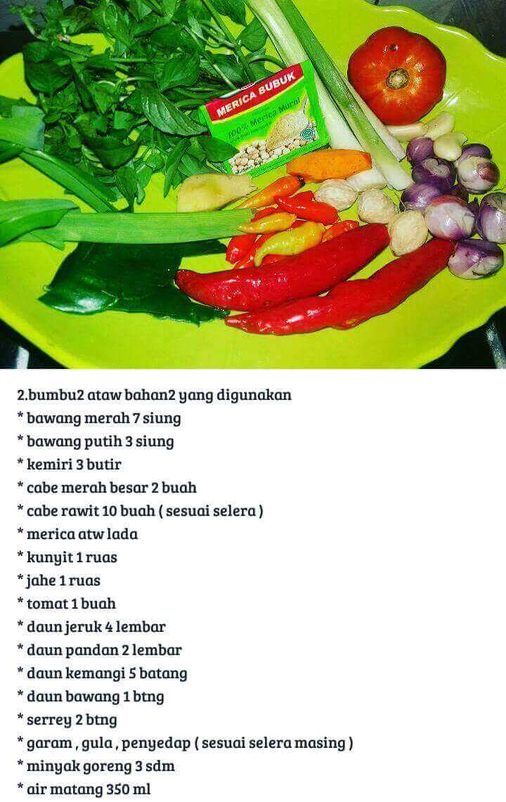 Bahan-bahan Ikan Woku khas Manado