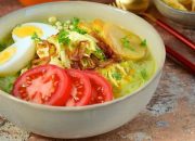 Resep Soto Lamongan Kuah Kuning Gurih yang Lengkap dengan Koya